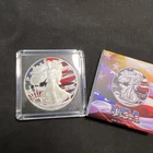 2026 Silver Eagle - USA Flag Edition 1 oz Silver - 499 Mintage - Serial # 119
