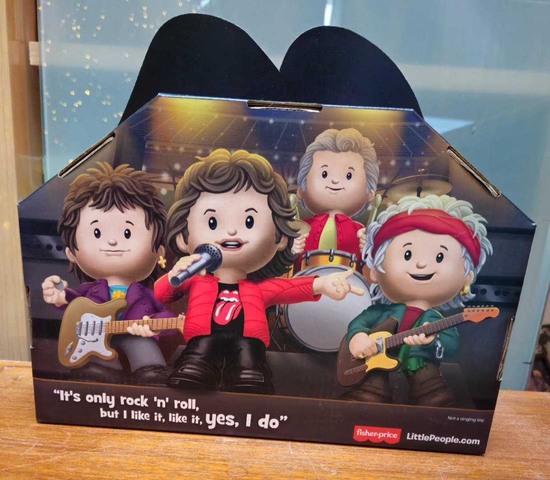 ROLLING STONES LITTLE PEOPLE COLLECTOR SPECIAL EDITION NEW in BOX MICK JAGGER