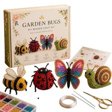 cute 3D Beaded Animal DIY Kit Cute Bird Animal Handmade Craft Set for Kids