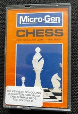 Chess - Micro-Gen - Sinclair ZX81 Game Cassette