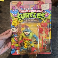 Vintage 1991 TMNT Wyrm Factory Sealed Action Figure Playmates 5134 MOC...