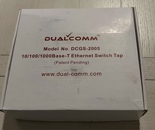 Dualcomm Dcgs-2005 5-port 101001000base-t Gigabit Ethernet Switch Tap Dualcomm Dcgs-2005 5-port 101001000base-t Gigabit Ethernet Switch Tap