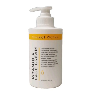 Clinical Works Vitamin C Gesichtscreme Aufhellende Feuchtigkeitsspendende Feuchtigkeitsspendende 473 ml 