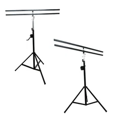 2PCS Hand Square Tube Double Stage Bracket Hand Crank Stand 1.8-4M/5.91-13.12Ft