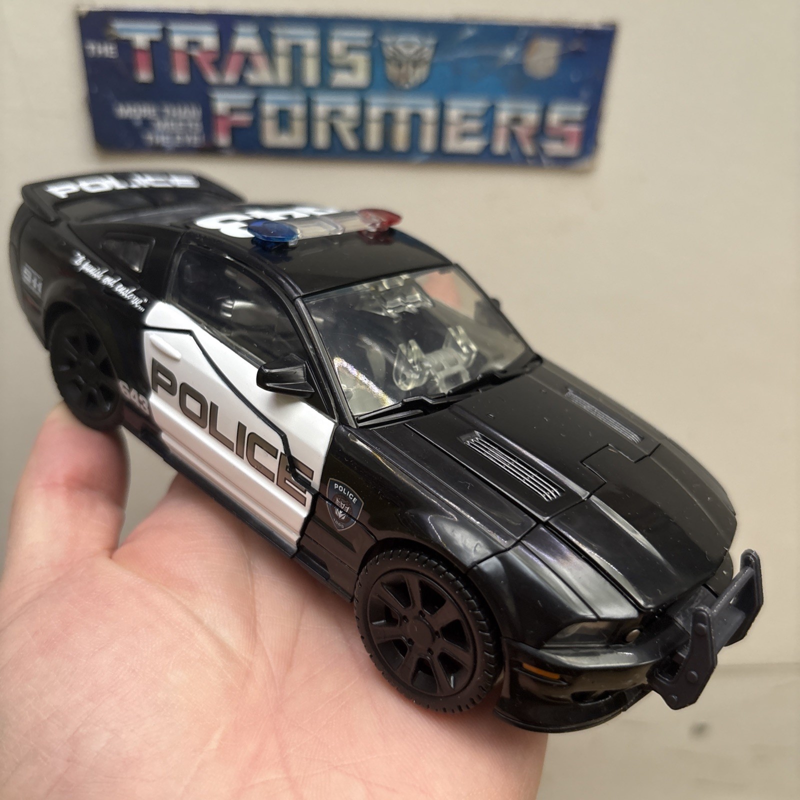 Transformers Hasbro 2017 MPM-5 Barricade Movie Series Masterpiece Complete 