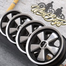 Porsche Carrera 911 15 Inch Rim Oem 1969-1973 Flat 6 Deep 6 Fuchs Wheels Set