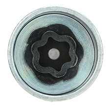 Wheel Anti Theft Screw Nut Remover Replacement Key, Metal Lugnut Socket 055