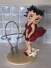 Abito Betty Boop Marilyn Monroe sette anni rosso prurito *cellulare* supporto SS Sarna