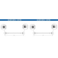 2X ATE Bremsschlauch BremsschlÄUche Hinten Passend FüR Audi 80