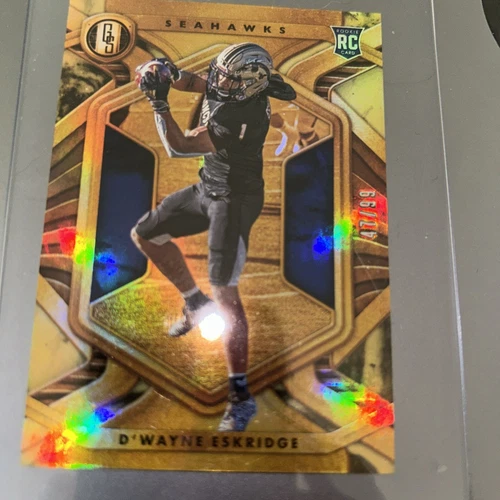 2021 Panini Gold Standard - Newly Minted Memorabilia D'Wayne Eskridge 