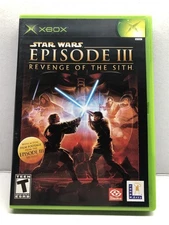 Star Wars Episode 3 III Revenge of the Sith (Xbox, 2005) Complete Tested Working