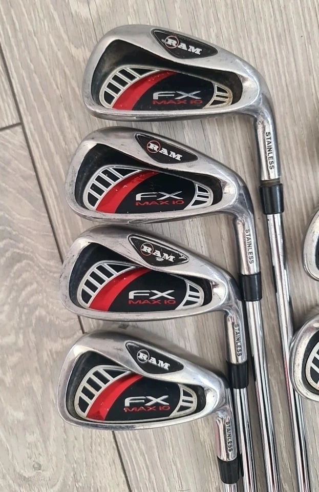 RAM Golf FX MAX10 Irons 4-PW Regular Flex Right Handed Golf Iron Set - Image 2 of 4