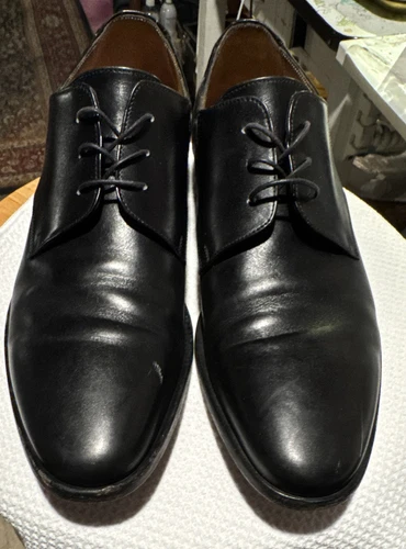 LOUIS VUITTON（LV） Oxford LV Louis Vuitton in pelle nera da uomo taglia 10 $750