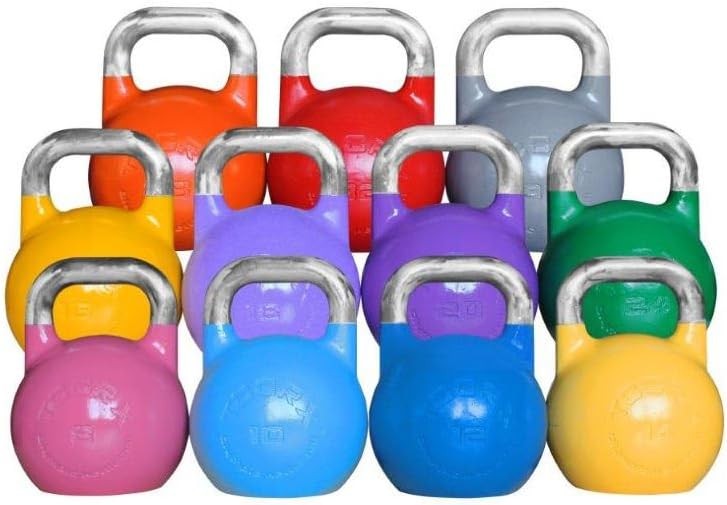 Kettlebell Toorx 10kg acier bleu avec poignée ergonomique fitness
