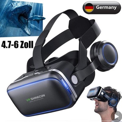 3D VR Brille Virtual Reality Brille Videospiele für Smartphone Handy Android IOS