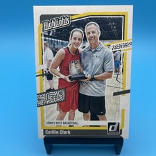 2024 Panini Donruss Caitlin Clark Collection Highlights #H4 Iowa Hawkeyes