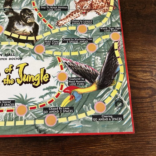 Ramar des Dschungels Brettspiel Vintage 50er Jahre vollständig - Bild 19 von 23