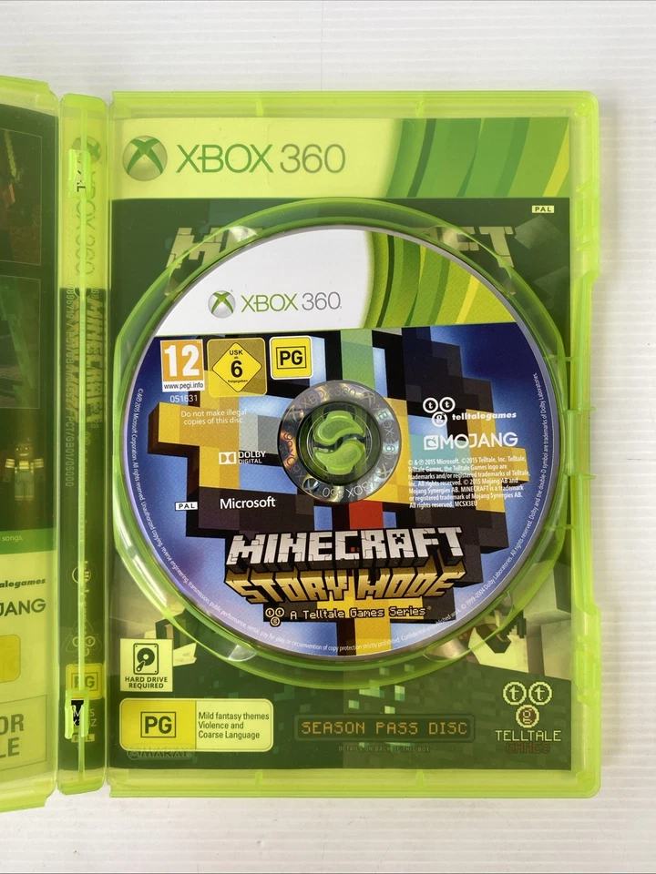 Minecraft Story Mode: A Telltale Game Series - PAL  Xbox 360 - Very Good Cond - Image 3 of 4