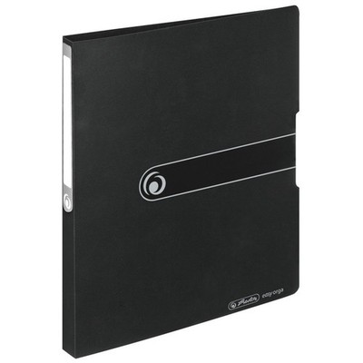 Herlitz 11205713 Ringbuch A4 (PP, 2-Ring-Kombi-Mechanik, 2,7 cm Rücken, 16 mm Fü
