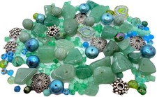 Mixed Glass Pearl And Gemstone Beads
