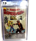 AMAZING SPIDER-MAN 26 CGC 7.0 GREEN GOBLIN 1ST CRIME MASTER MARVEL COMICS 1965
