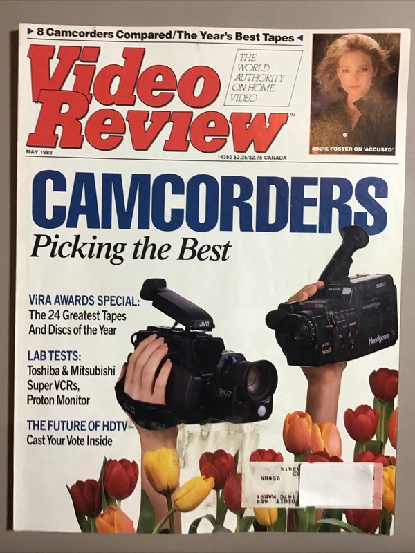 Video Review Magazine May 1989
