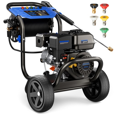 #ad Mutaomay Gas Pressure Washer 3600 PSI 2.3 GPM Gas Power Washer with 5 Nozzle Set $352.99