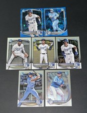 2025 Bowman Chrome Sapphire Kansas City Royals Lot - RC/1st Bowman's/Base