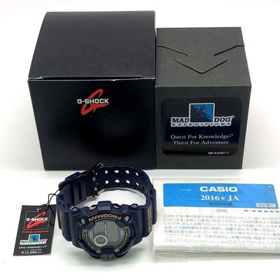 CASIO G-SHOCK Frogman DW-9900MD-2T MAD DOG EXPEDITIONS Blue Digital  W/Box