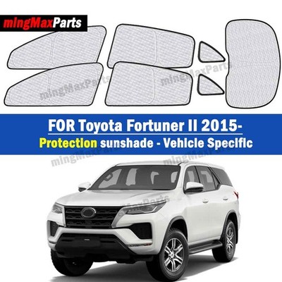 Thick Sun Shades For Toyota Fortuner II 2015- Car Window shade Window cover