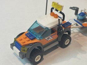 Lego City 7737 Coast Guard 4WD Jet Scooter Complete Minifigure Manual