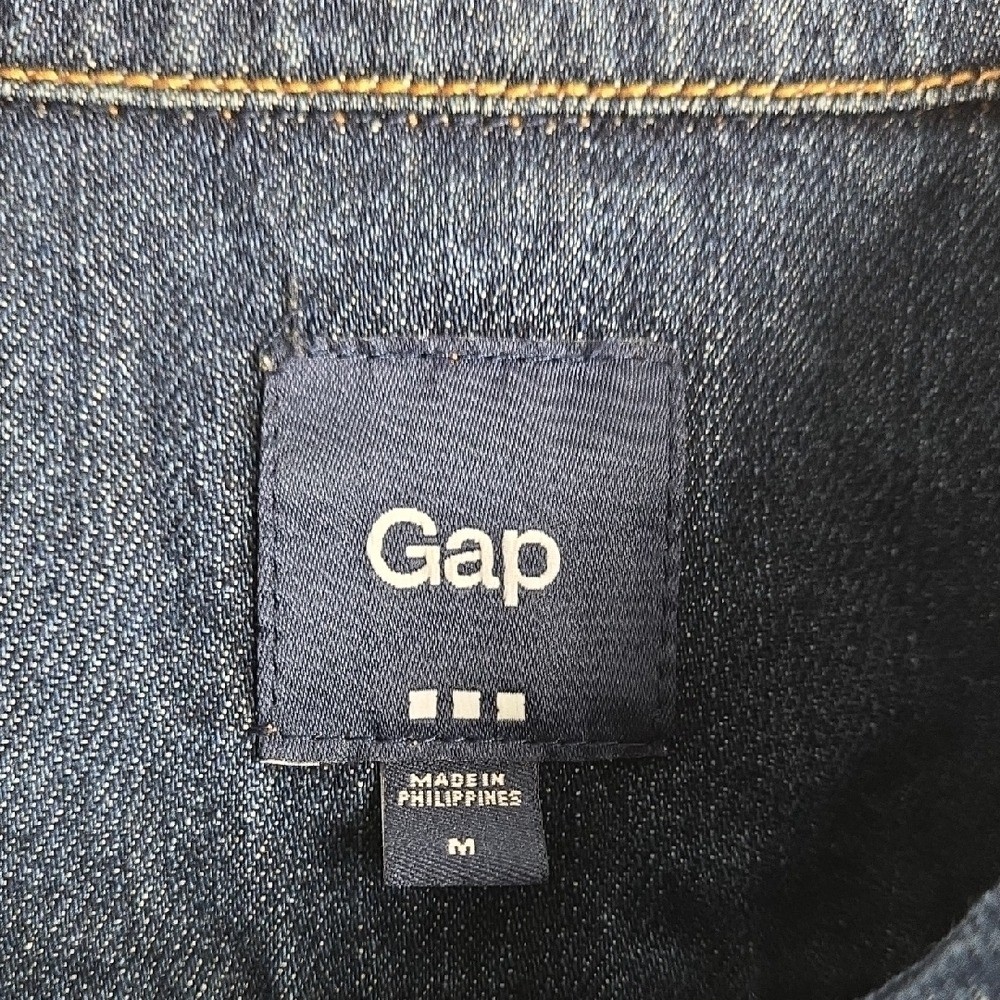 GAP Dark Blue Denim Jacket - image 2