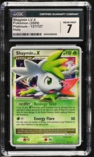 *POP 8* CGC 7 Shaymin LV.X Holo Platinum 127/127 Pokemon 2009 NM on eBay