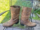 Men's Harley Davidson Moto Biker Boots Dartner Brown Pull On Riding size 11.5