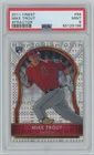 2011 Topps Finest XFRACTOR Mike Trout Rookie /299 PSA 9 Angels #94 C28