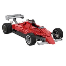 1/8 Scale 126C2 Racing Car  1868 Parts MOC Building Blocks Toys Set