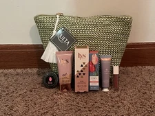 •Cosmetic Lot• Lys Beauty Bender Bloom Effects OFRA Green Ulta Beauty Bag