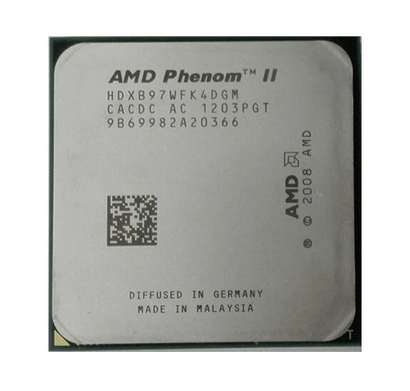 AMD Phenom X4 965 X4 960T X4 955 X4 B95 X4 B97 Socket AM3 CPU Processor - Image 4 of 4