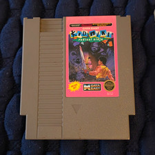Data East Kid Niki: Radical Ninja NES Cartridge w/ Clear Dust Case TESTED WORKS
