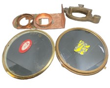 Mantle Clock Parts Lot Bezels With Glass And ...