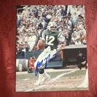 Joe Namath New York Jets Signed Original Football Photo Autograph Blue Ink