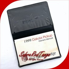 1999 DODGE DAKOTA PICKUP TRUCK OEM OWNER'S MANUAL W/ FOLDER 1ST ED #81-326-9932