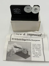 RADA Mfg Co R119 Quick Edge Knife Sharpener Kitchen Steel Blade Sharpening Tool