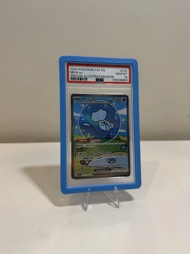 Pokémon Mew EX Bubble Mew PSA 10 Gem Mint 232/091 Sir SV Paldean Fates 2024