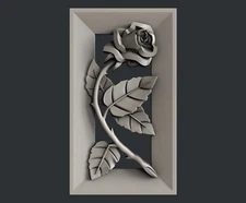 3d STL models for CNC, Artcam, Aspire, relief rosses