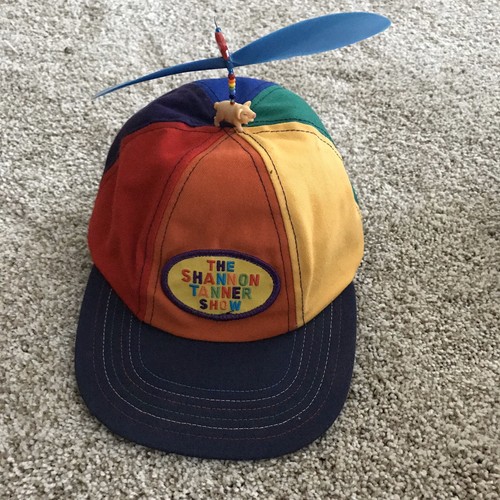 Rare Vintage Spinning Helicoptor Hat Shannon Tanner USA L - Bild 1 von 3