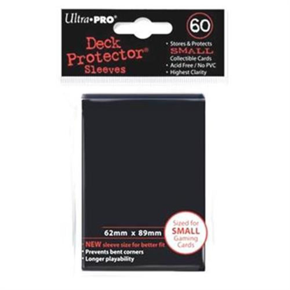 Ultra Pro 82964 - Deck Schutz Small Sleeves 60 Schwarz Sammelkarten