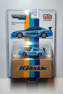 Tarmac Works 1:64 Vertex Nissan Silvia (S15) GReddy T64G-023
