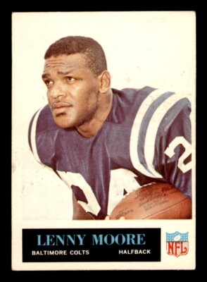 1965 Philadelphia Football #8 Lenny Moore VG *e1
