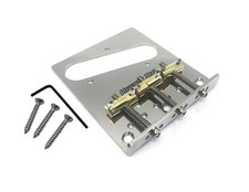 Hipshot Tele Retrofit Bridge 3 Hole With Compensated Saddles